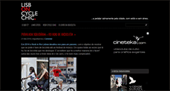 Desktop Screenshot of lisboncyclechic.com